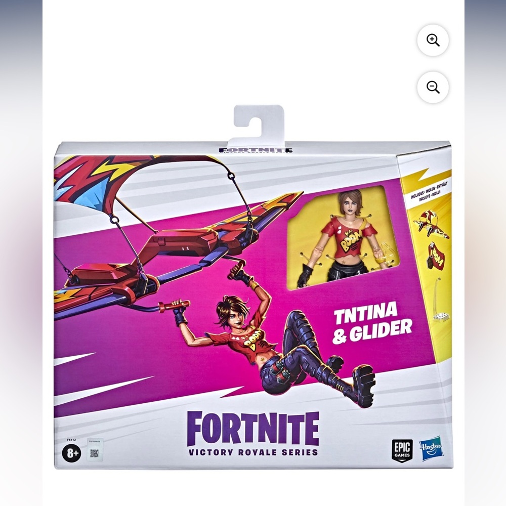 Hasbro Fortnite Victory Royale Series TNTina glider Collectible Action F… - Picture 2 of 7